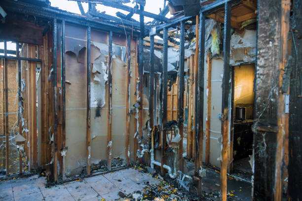 Professional Fire Damage Assessment technician working in Mount Horeb, WI